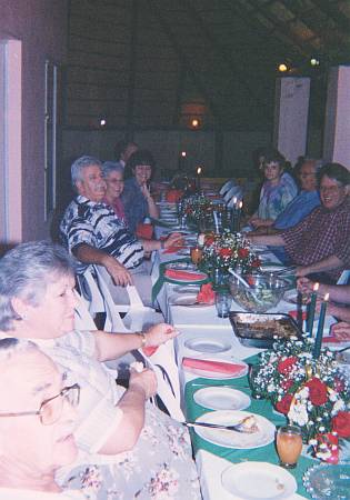 Dinner after ministry