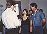 Jan van Rooyen ministering to a couple